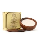 Taylor of Old Bond Street Sandalwood Shaving Soap Wooden Bowl