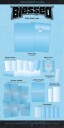 Ha Sung Woon  Blessed  Film Pack Version  incl. 8pc Photo Print Set Folded Poster Lyrics Paper Film Photo Sticker Set + Photocard  CD