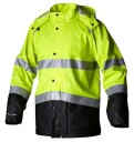 Top Swede Regnjacka 180 Gul/svart 2xl