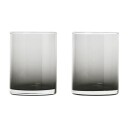 blomus Mera glass 22 cl 2-pakning Smoke