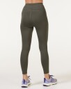 LEVITY Elemental Tights 7/8 Green Olive - XS