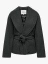 Only Augusta Life Short Coat Grå M
