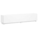 vidaXL TV benk 179,5 x 34,5 x 40 cm Hvit Konstruert tre