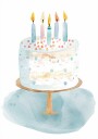 Birthday Cake Plakat Plakat / 40x50cm