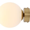 Aldex Ball vegglampe messing Ø14 cm