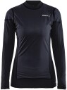 Craft Active Extreme X Wind LS W Undertøy Overdel Black/Granit L