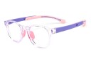 Briller PSI fra eo Kids Transparent Plast rund Small