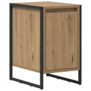  Nattbord Kunstnerisk Eik 39,5 x 30 x 50 cm Konstruert tre