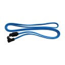 Eletra SATA M M90 70CM kabel Flat blå