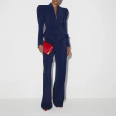 Elisabetta Franchi Dame Jakker Blå XL,