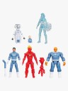 Marvel The Fantastic Four Samling med 6 Figurer for Barn - 10 cm - Blue