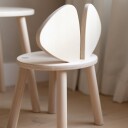 Nofred Mouse Chair Age 2-5 White Wash Birch