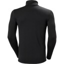Helly Hansen Lifa Merino Midweight 1/2 Zip, ulltrøye herre M BLACK