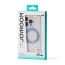 Joyroom JR 16JL6 Case for iPhone 16 Pro Max Ultra Thin MagSafe Compatible with 360 Ring Stand   Blue