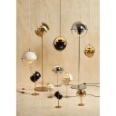 Gubi Multi Lite Gulv Lampe Brass/Charcoal