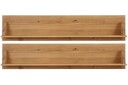 Taisia Vegghylle 120 cm 2-pk - Brun