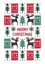 Merry Christmas Poster Plakat / 70x100cm