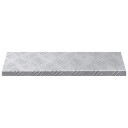  Sjekkplater 5 pcs sølv 60 x 18 cm Aluminium