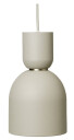 Ferm Living Collect 2 Pendel Bell Lys Grå Lampemesteren