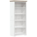 vidaXL Bokhylle BODO brun 80x38x180 cm heltre furu 5 etasjer