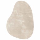 vidaXL Teppe HUARTE Beige 160 x 230 cm Polyester