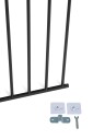Beemoo SAFE Protect Forlengningsdel til Sikkerhetsgrind 60 cm Black