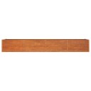vidaXL Plantekasse 320x80x45 cm cortenstål