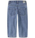 Name It Bella Barrel Glitter jeans til jente   medium blue unicorn (110)   110