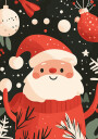 Happy Santa Plakat Plakat / 70x100cm