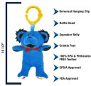 Daphyl Grateful Dead Dancing Bear Interactive Plush Blue DAPGDPB_B 78816541