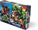Marvel Avengers 2Pack contains 2 x 200pc 12x18 in 3D Lenticular Puzzles