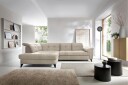 Inferne 5 seter Sofa med Sjeselong   Beige