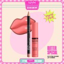 NYX PROFESSIONAL MAKEUP Butter Special Lip Combo 858 Nude Pink +  05 C