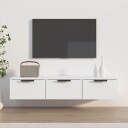 vidaXL Veggskap hvit 102x30x20 cm konstruert tre
