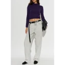 Jil Sander Dame Strikkevarer Lilla M,