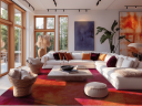 Wilton teppe   Lazio rosa Størrelse: 160 x 230 cm