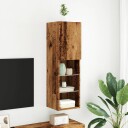  TV-benk med LED-lys gammelt tre 30,5x30x102 cm 8721158554970