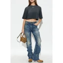 Amiri Dame Jeans Blå W26,