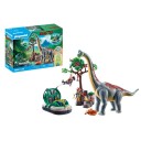 PLAYMOBIL Dinos Brachiosaurus med svevefartøy 71819