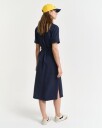Gant Kjole med vanlig passform og lommer EVENING BLUE 40