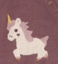 Hust and Claire Genser   Strikk   HcPuzzle   Plum   Hust and Claire   1 år (80)   Genser Beige Gull Hvit Lilla