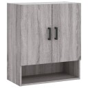 vidaXL Veggskap grå sonoma 60x31x70 cm konstruert tre