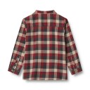 Wheat Red Blue Check Skjorte L/S Willum 7 år/122