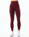 LEVITY Challenge Seamless Tights Burgundy XS