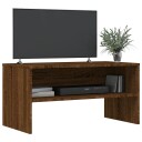vidaXL TV-benk brun eik 80x40x40 cm konstruert tre 8720286974988