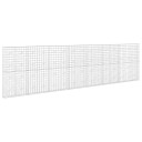 vidaXL Gabion med 5 mm tråd og 10x10 cm mesh 750x20x200 cm