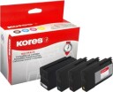 Kores G1722KIT BK/C/M/Y blekk 80 ml/25 ml multipack