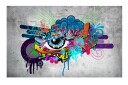 Fototapet Graffiti Eye 300x210 - Artgeist sp. z o. o.