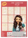 Besties Luxury foil colouring book 140033