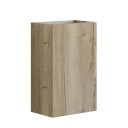 Dansani Inzo Urban Glatt Servantskap Slim 1 Dør D26cm Hvit Matt / Venstre Hengslet
